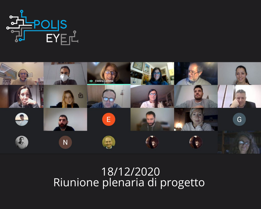 18_12_2020 Riunione plenaria di progetto Foto riunione plenaria